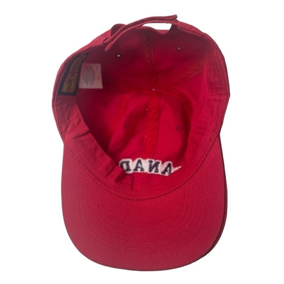 Due North Canada Adjustable Red Hat - Picture 8 of 8